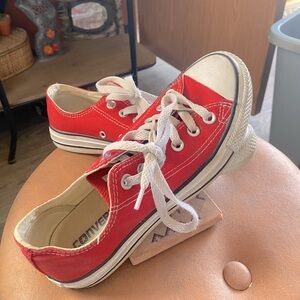 Red converse
